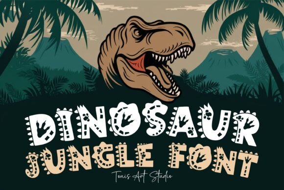 Dinosaur Jungle Font for Bold Branding
