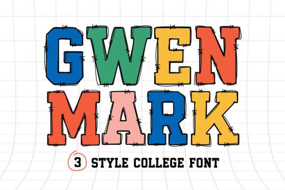 Gwen Mark Font: A Campaign Designer's Review of a Varsity Grunge Typeface