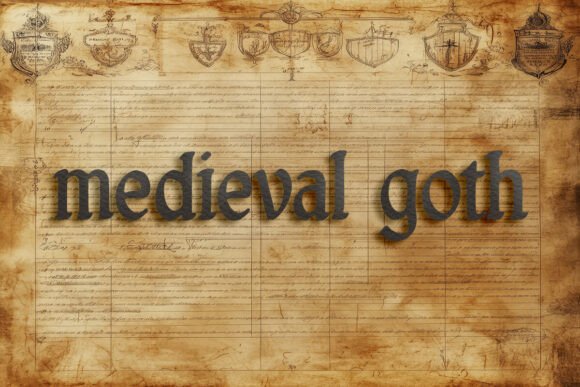 Medieval Goth: A Designer Review of a Darkly Elegant Display Font