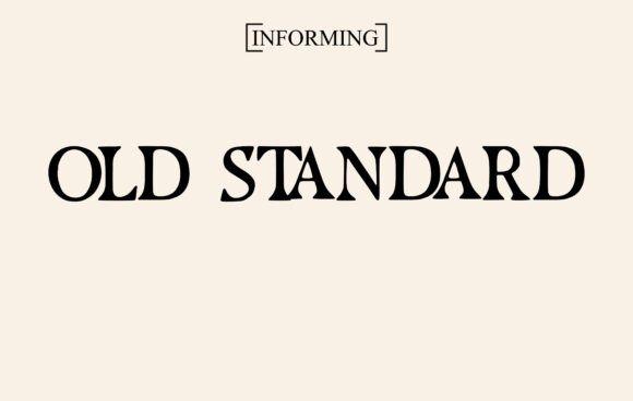 Old Standard: A Designer’s Honest Review for Real Projects