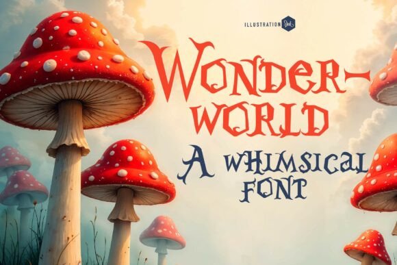 Pn Wonderworld Fn: A Whimsical Display Font for Bold Branding