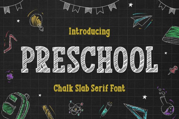 Preschool Font Review: A Playful Display Typeface for Campaign Design