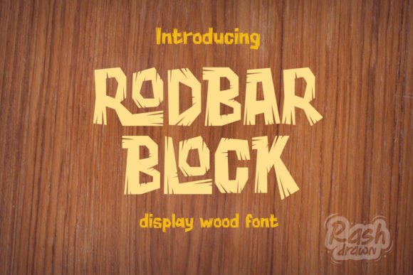 Rodbar Block: A Display Font That Grounds Bold Brand Content