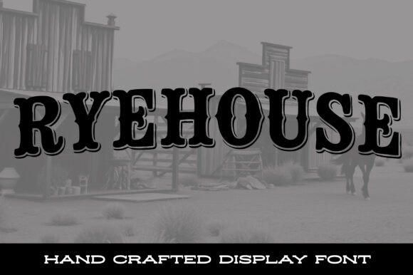 Ryehouse Font: A Bold Display Typeface for Your Brand