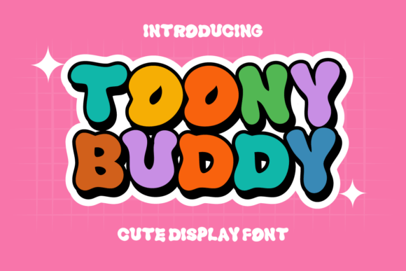 Toony Buddy: A Playful Font for Editorial Design