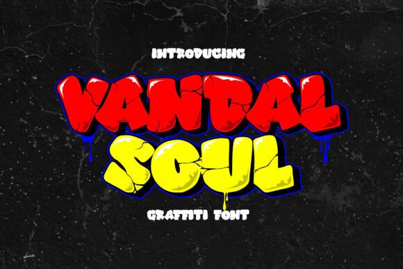 Vandal Soul: A Bold Display Font for Web Design